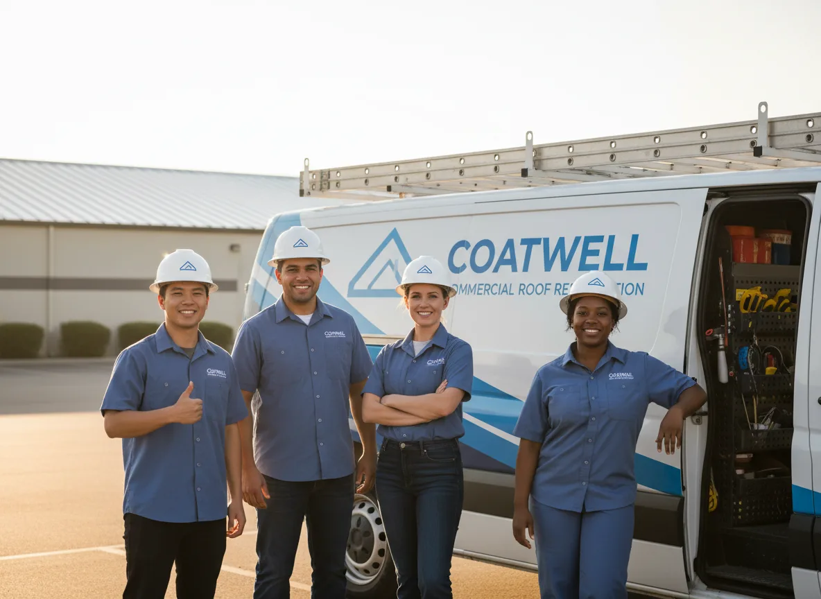 Commercial roof coating company in Moss, TN
